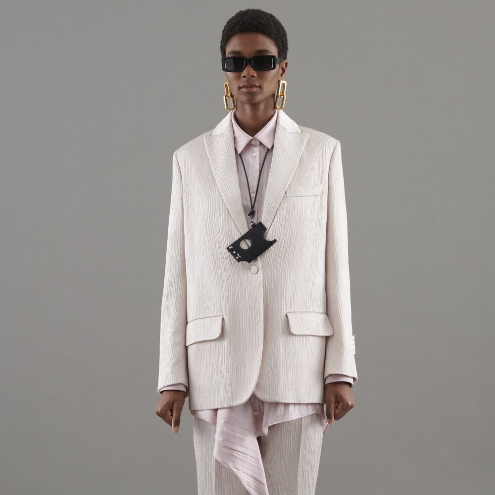 Off-white formal 2021 resort pink trouser virgil abloh